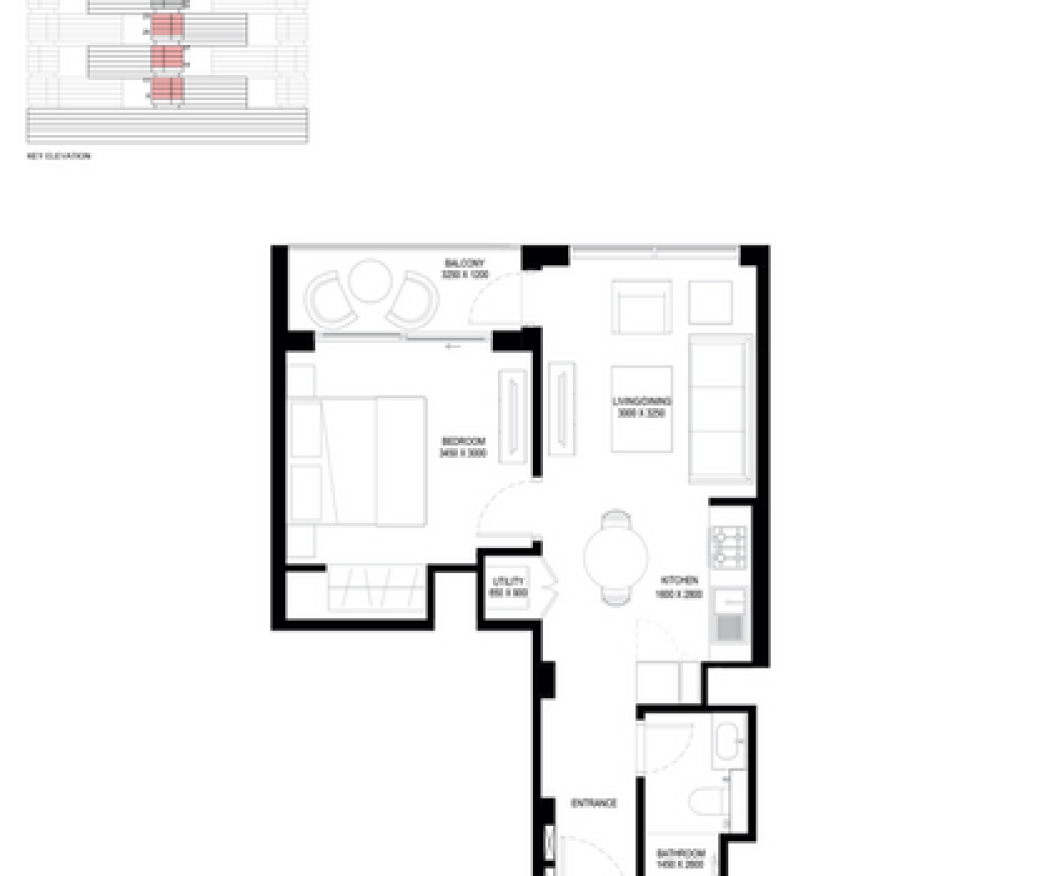 District One Naya Residences ground floor plan